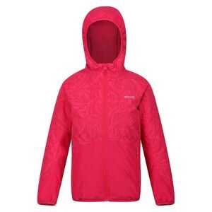 Regatta Childrens/Kids Volcanics VII Reflective Waterproof Jacket / Pink Potion